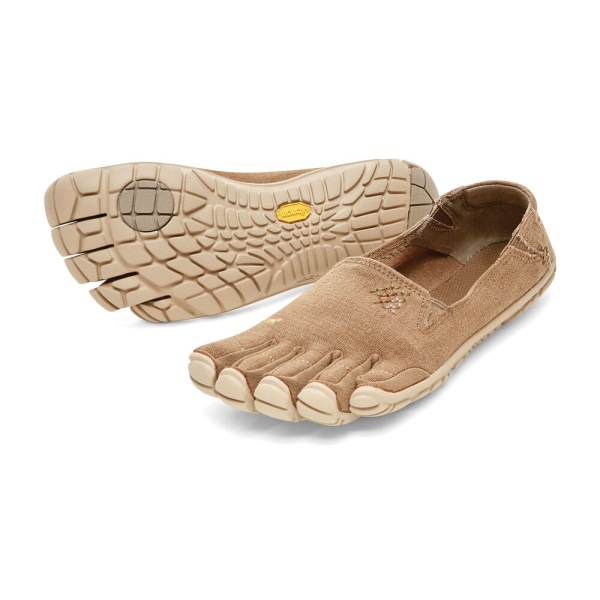 Damske Lifestyle Topanky Vibram Slovensko - FiveFingers CVT-Hemp Hnedožltý | 6845NZUCY